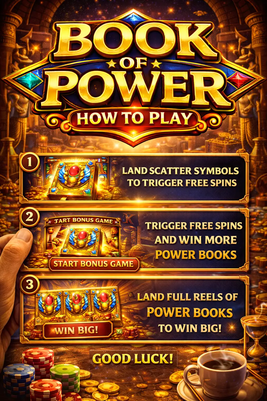 Play Book of Power Games Online – So funktioniert es