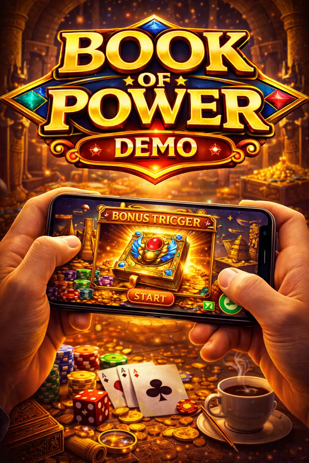 So funktioniert das game Book of power